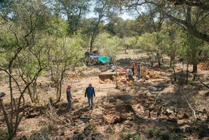 Una excavaci&oacute;n arque&oacute;logica en la zona del viejo imperio pur&eacute;pecha.