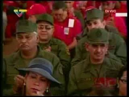 El presidente venezolano anima a los militares a proteger los puntos clave del país