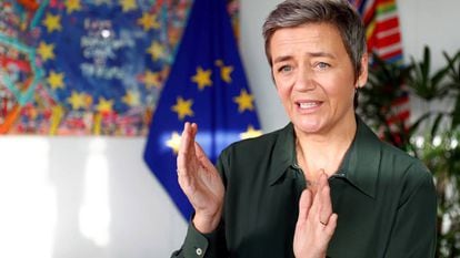 La comisaria europea de Competencia, Margrethe Vestager.