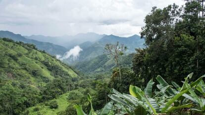 Un valle en Boyacá (Colombia).