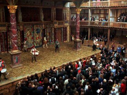 Un momento de la obra que inauguró la restauración del Globe Theatre en 1996.