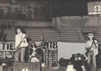 Concierto de Coz, en el festival Rochtiembre de 1978.