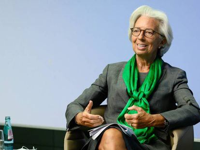  Christine Lagarde, presidenta del BCE