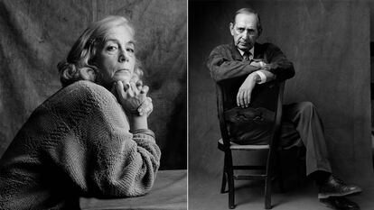 Carmen Martín Gaite y Miguel Delibes.