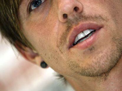 Guti, ayer durante su conferencia de prensa.