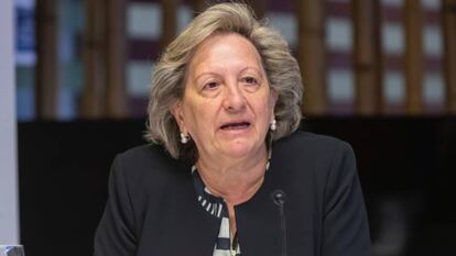Pilar González de Frutos, presidenta de Unespa.