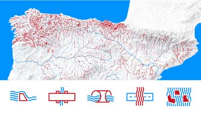 Ríos imposibles: las 171.000 barreras que rompen el curso de agua en España
