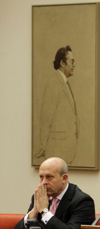 Comparecencia del ministro de Educación, Cultura y Deporte, José Ignacio Wert, ante la comisión de Cultura del Congreso de los Diputados.