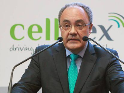Tobías Martínez, consejero delegado de Cellnex.
