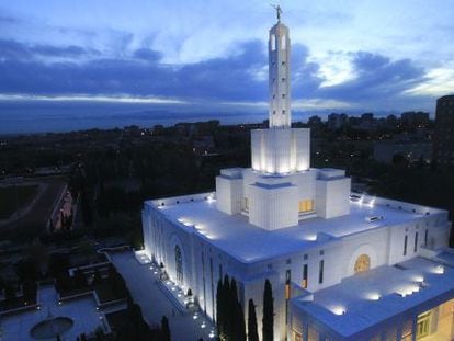 Iglesia mormona en Madrid.