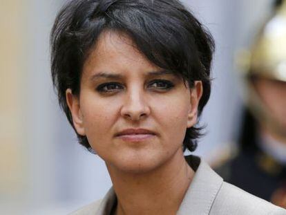 La ministra de Educación francesa, Najat Vallaud-Belkacem.