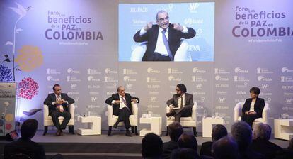 Momento del debate organizado por EL PAÍS.