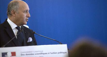 El ministro francés de Exteriores, en París, el 30 de septiembre.