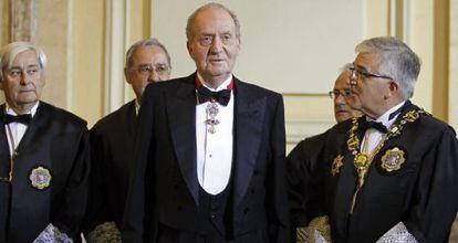 El Rey inaugura el año judicial en el Tribunal Supremo. FOTO: Luis Sevillano.