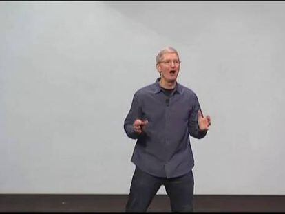 Cook relanza Apple con dos iPhone más grandes y un ‘smartwatch’