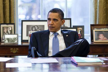 Barack Obama, en el Despacho Oval de la Casa Blanca el pasado 7 de noviembre.