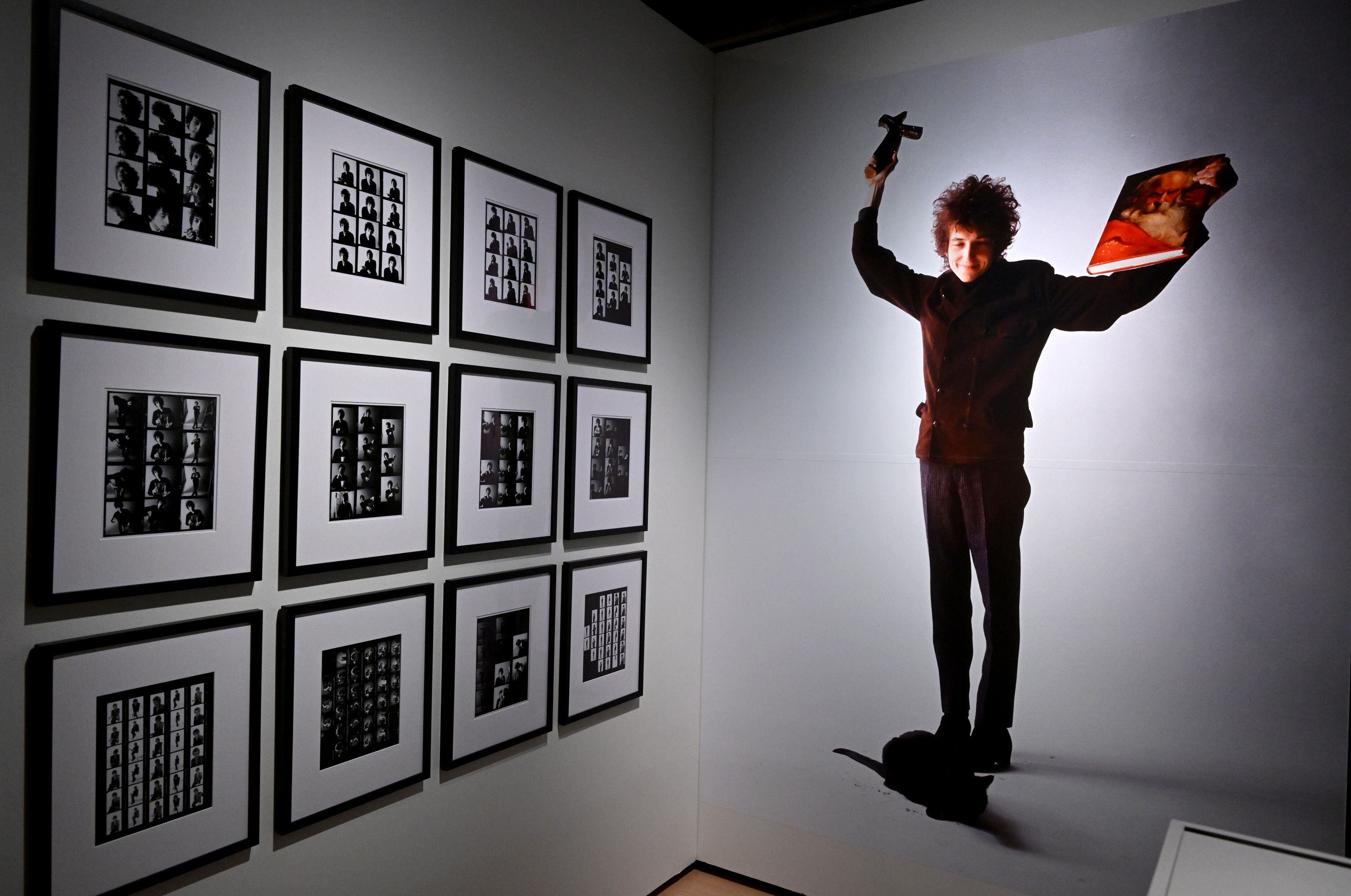 Exposición del fotógrafo Jerry Shatzberg, en el Bob Dylan Center.