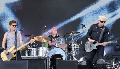 The Offspring actuando el pasado 4 de junio en el festival Rock im Park, en Bavaria, Nuremberg (Alemania).