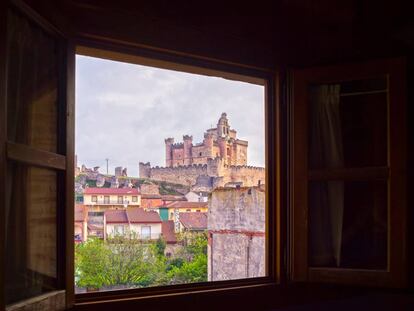 Vista del castillo de Turégano.