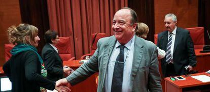 Josep Abelló, ayer en la Comisión de Sanidad del Parlament.