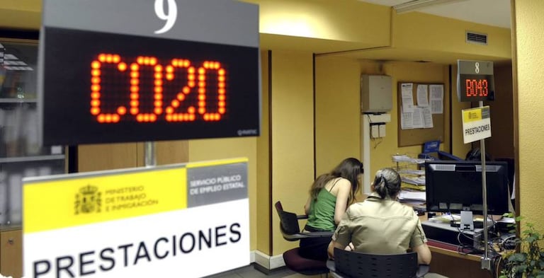 Imagen de una oficina de la Seguridad Social.