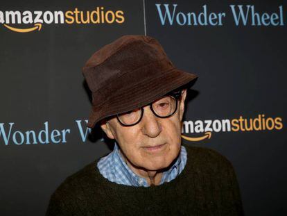 Woody Allen en la presentación de Wonder Wheel, película producida por Amazon Studios.