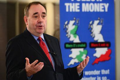 Alex Salmond, primer ministro escoc&eacute;s, hoy en Aberdeen. 