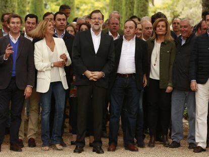 Mariano Rajoy, Presidente del Gobierno y del PP, clausura las jornadas  Cumpplimos: de la crisis a la recuperaci&oacute;n, en Toledo.