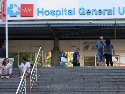 Entrada al Hospital Gregorio Marañón de Madrid, en una imagen del pasado septiembre.