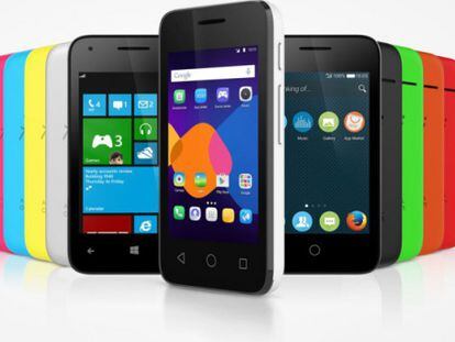Alcatel Pixi 3, el smartphone que llevará Android, Windows Phone y Firefox OS