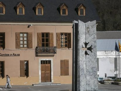 L'edifici del Govern d'Aran, a la Vall d'Aran.