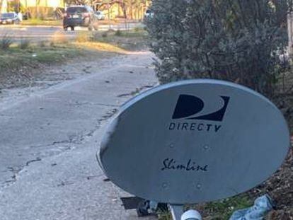 Antena de DirecTV en Dallas (Texas).