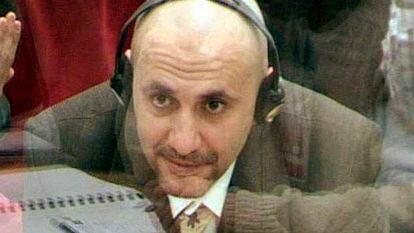 Mohannad Almalah Dabas, ayer durante el juicio.