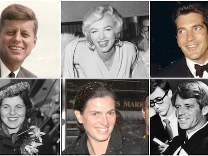 John Fitzgerald Kennedy, Marilyn Monroe, John John Kennedy, Rose Marie Kennedy, Mary Richardson y Robert Kennedy son algunos de los Kennedy (o relacionados con la saga familiar) a los que persiguió la tragedia.