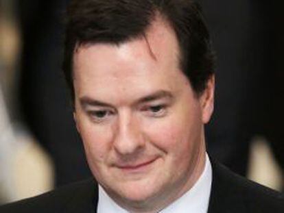 El ministro de Econom&iacute;a brit&aacute;nico, el conservador George Osborne.