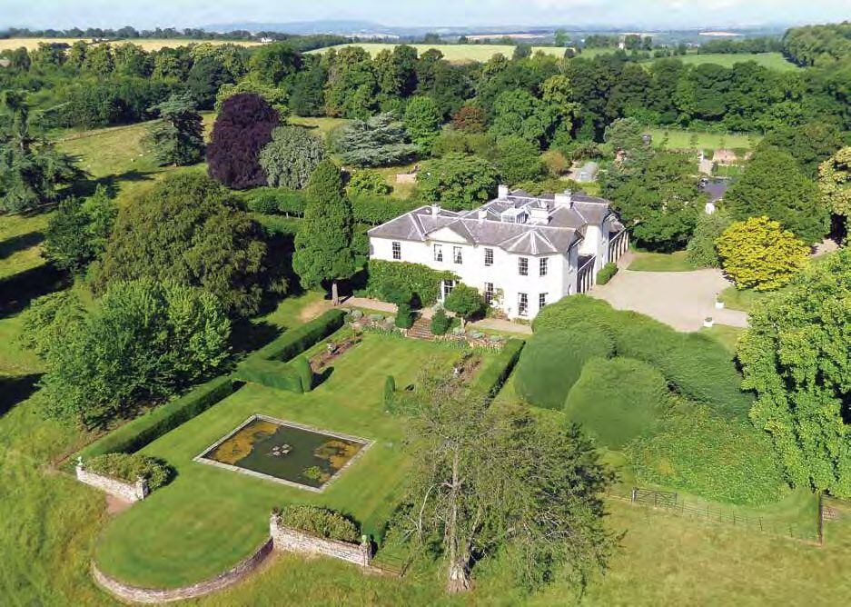 Mansion de Corinna Larsen en Bridgnorth, campiña al oeste de Inglaterra