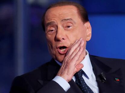 El ex primer ministro italiano Silvio Berlusconi.