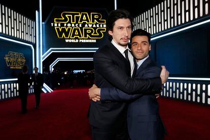 Adam Driver y Oscar Isaac, dos de los últimos productos de Juilliard triunfan juntos en ‘Star Wars’.