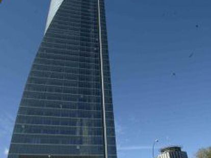 Torre Espacio, sede de OHL en Madrid.