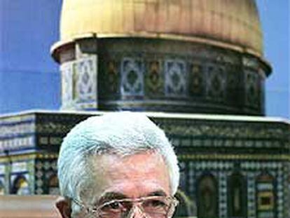 Mahamud Abbas, conocido como Abu Mazen, en su oficina de Ramala.