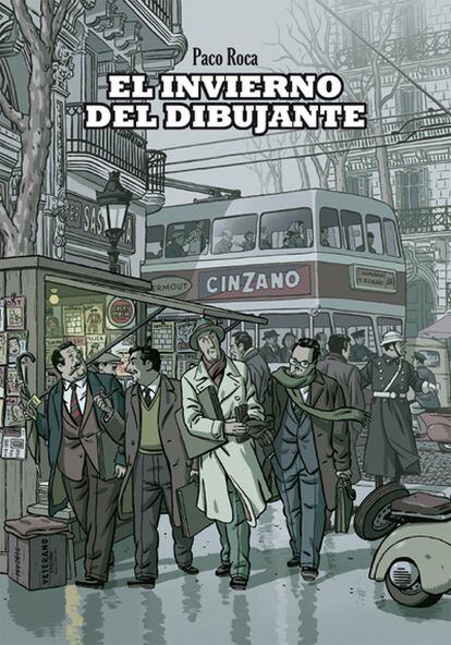 Portada de 'El invierno del dibujante', de Paco Roca.