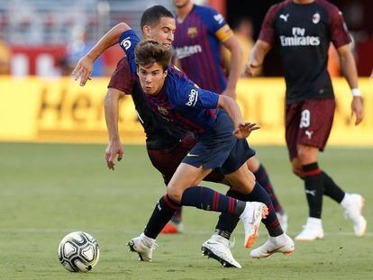 Mauri hace falta sobre Riqui Puig