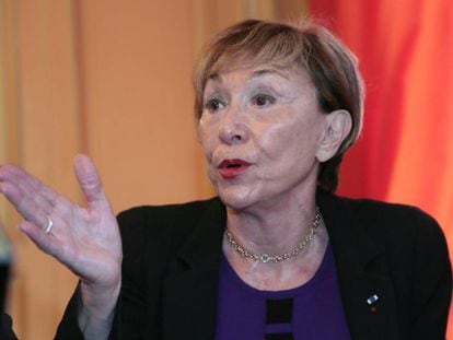 La escritora Julia Kristeva, en enero de 2013.