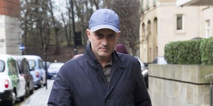 José Mourinho en Londres.