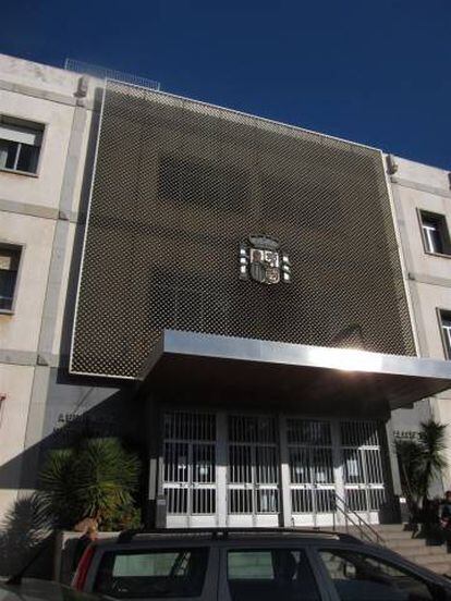 Fachada de la Audiencia Provincial de Córdoba.