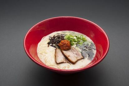 El 'ramen' de Ippudo, el favorito de Paco Roncero.