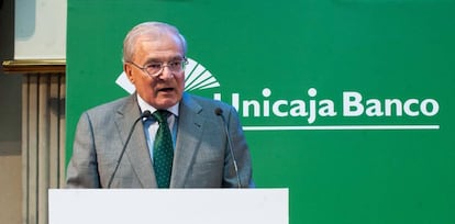 Manuel Azuaga, presidente de Unicaja Banco.