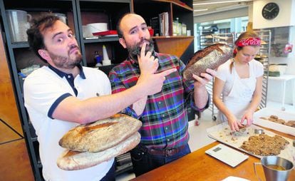 Xabier de la Maza y Alberto Munduate, socios de La Salsera.