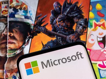 Algunos de los personajes desarrollados por Activision Blizzard, una empresa adquirida por Microsoft en 2021