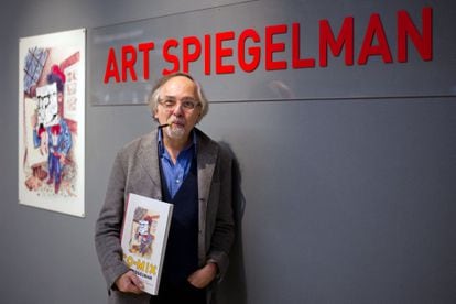 Art Spiegelman at the Pompidou Center in Paris in 2012.